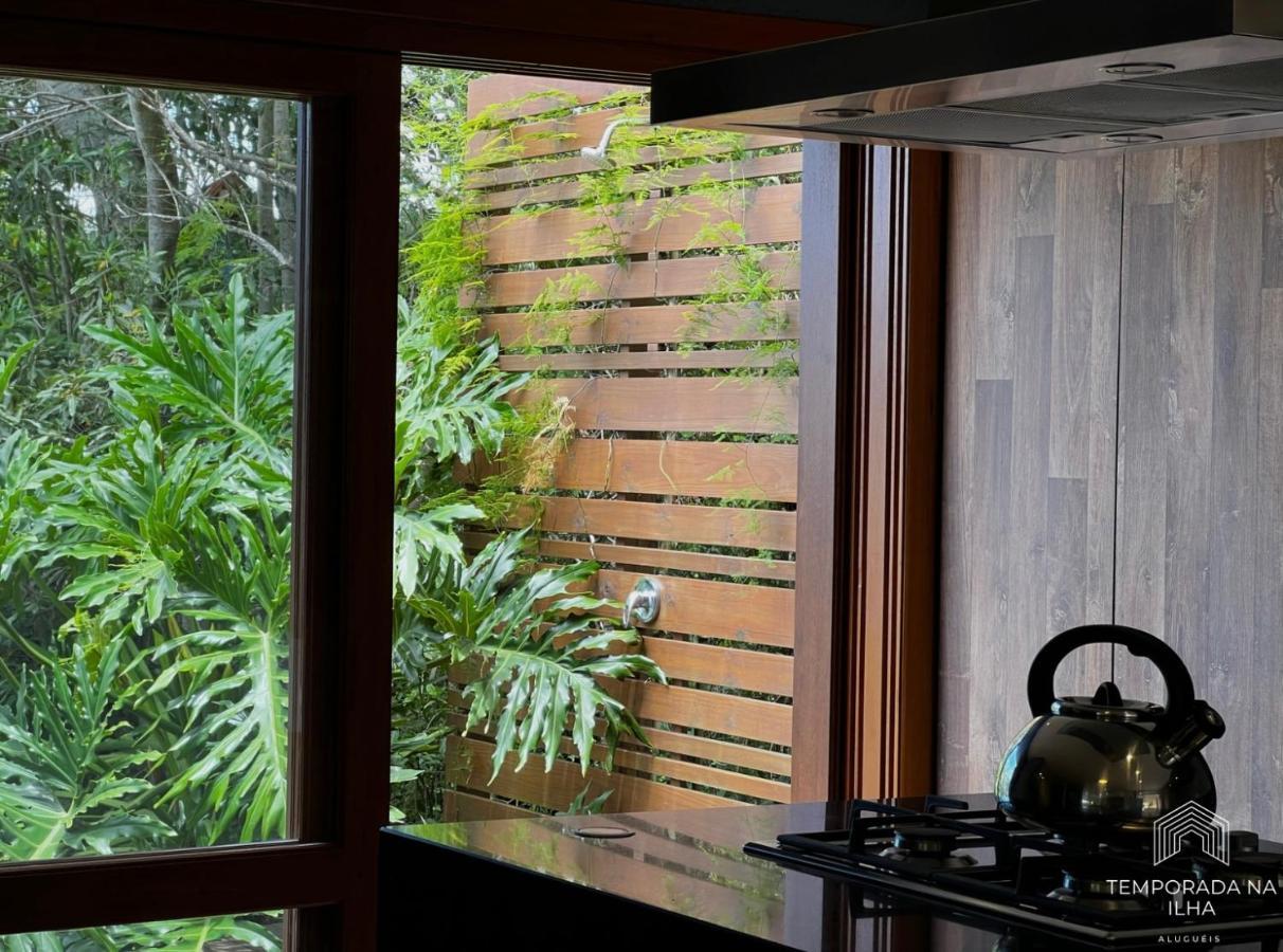 Casa De Praia No Rosa - Vista Para Lagoa De Ibiraquera Imbituba  Bagian luar foto