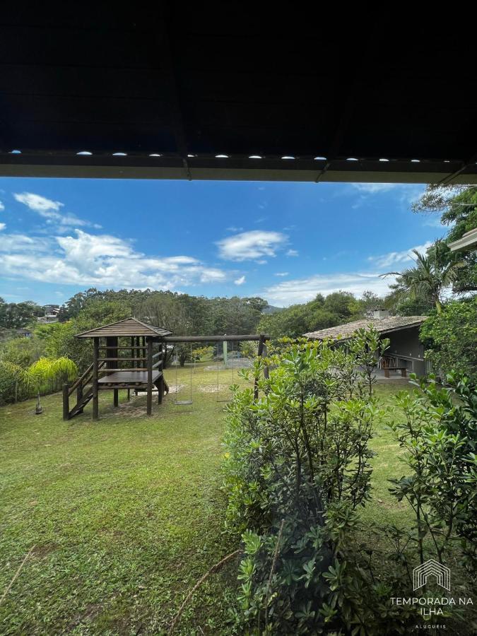Casa De Praia No Rosa - Vista Para Lagoa De Ibiraquera Imbituba  Bagian luar foto